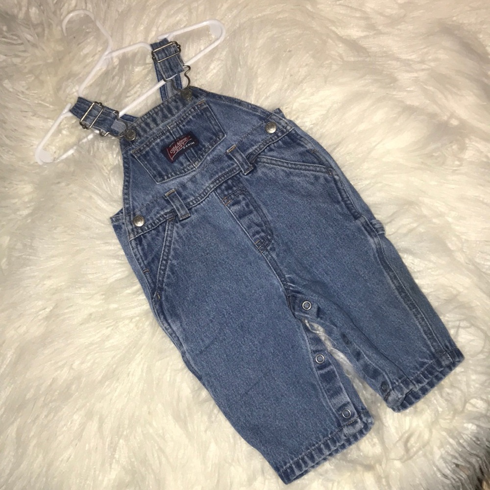 Old Navy Jean Overalls 3-6m